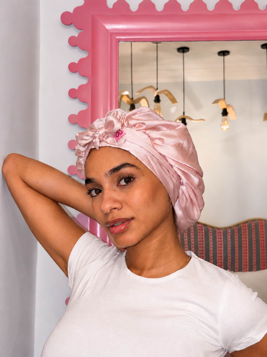 Wake Up Ready Satin Bonnet